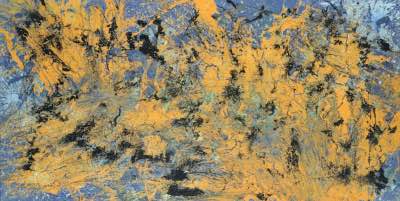 48" x 96" - technique mixte sur toile