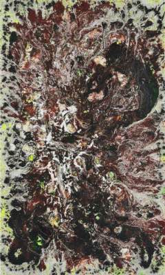 60" x 36" - technique mixte sur toile