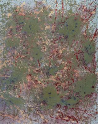 48" x 48" - technique mixte sur toile