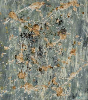 48" x 42" - technique mixte sur toile