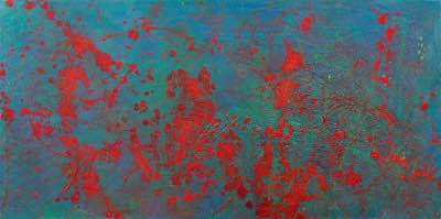 30" x 60" - technique mixte sur toile