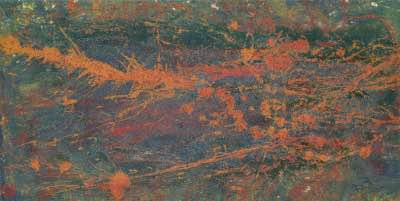 30" x 60" - technique mixte sur toile