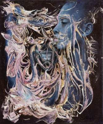 24" x 20" - techniques mixtes sur toile